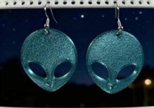 Alien Earrings
