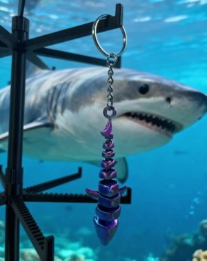 Articulated Shark Keychain Articulated Shark Keychain