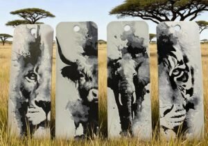 Savanna Animal Bookmarks