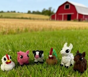Farm Animal Miniature Collectable Bundle